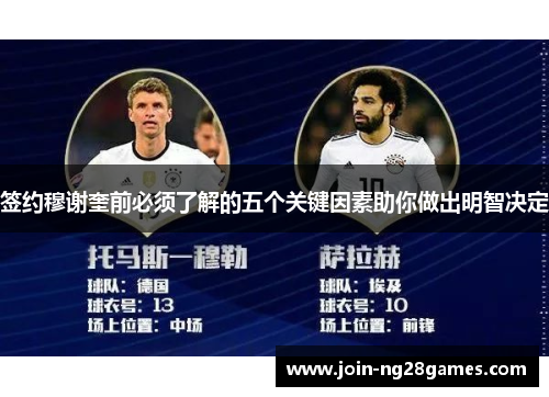签约穆谢奎前必须了解的五个关键因素助你做出明智决定