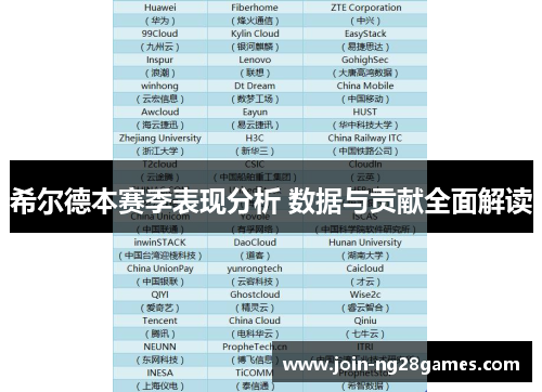 希尔德本赛季表现分析 数据与贡献全面解读