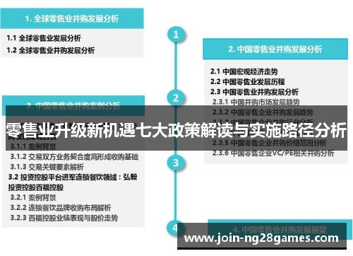 零售业升级新机遇七大政策解读与实施路径分析